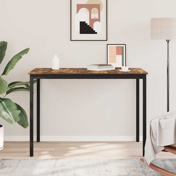 vidaXL Table de bar debout Bois d'ing&eacute;nierie