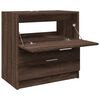 vidaXL Meuble d'&eacute;vier ch&ecirc;ne marron 59x37x59 cm bois d'ing&eacute;nierie