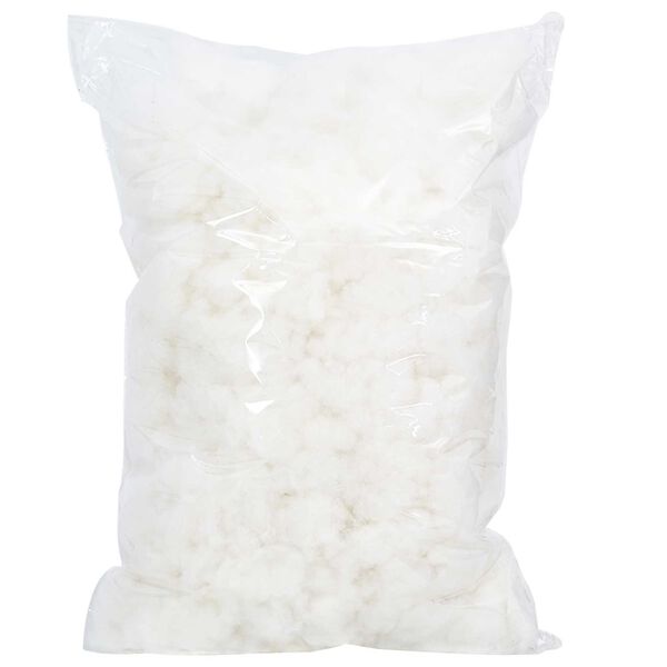 vidaXL Remplissage en Fibre Blanc 5 kg Polyester
