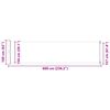 vidaXL Auvent lat&eacute;ral r&eacute;tractable de patio 600x160 cm marron
