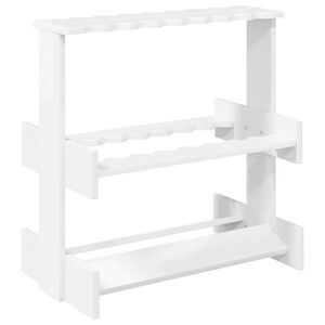 vidaXL Support pour canne &agrave; p&ecirc;che Bois d'ing&eacute;nierie 60 x 35 x 60 cm