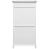 vidaXL Armoire à chaussures Gris 50 x 28 x 98 cm Bois de Paulownia