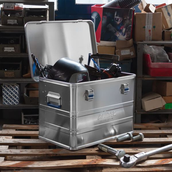 ALUTEC Bo&icirc;te de rangement en aluminium COMFORT 27 L