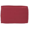 vidaXL Ensemble de coussins 3 pcs Bordeaux Tissu Oxford