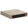vidaXL &Eacute;tag&egrave;re flottante murale ch&ecirc;ne 23x23,5x3,8 cm MDF