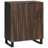vidaXL Buffet Noyer 60 x 33,5 x 75 cm Bois de mangue massif