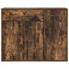 vidaXL Buffet Chêne fumé 88x30x70 cm Bois d'ingénierie