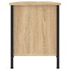 vidaXL Meuble TV chêne sonoma 102x35x45 cm bois d'ingénierie