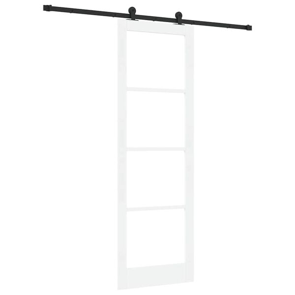 vidaXL Porte coulissante ORKDAL Blanc 78 x 232 cm