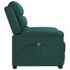 vidaXL Fauteuil Vert fonc&eacute; Tissu