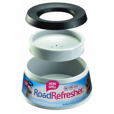 Road Refresher Bol à eau pour animaux de compagnie S Gris SGRR