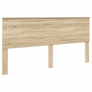 vidaXL T&ecirc;te de lit Ch&ecirc;ne Sonoma Bois d'ing&eacute;nierie