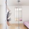 Barre Pole Dance Taille est extensible et réglable de 2,24 m à 2,75 m pour différentes hauteurs de plafond
