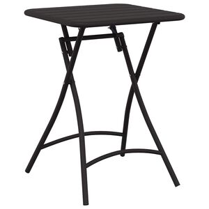 vidaXL Table bistrot Anthracite 55 x 55 x 72,5 cm