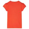 T-shirt pour enfants orange foncé 104