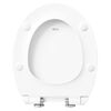 CORNAT Si&egrave;ge de toilette avec fermeture en douceur PREMIUM 3 blanc