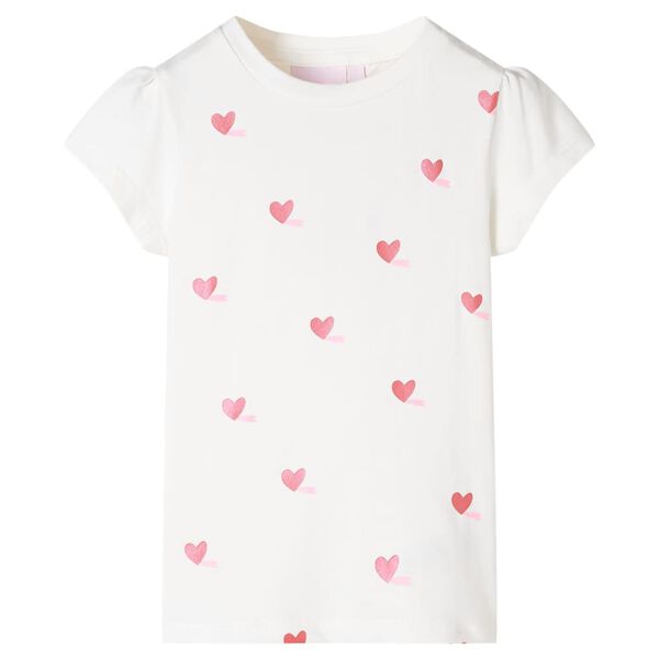 T-shirt pour enfants &eacute;cru 140