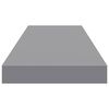 vidaXL &Eacute;tag&egrave;re flottante murale gris 80x23,5x3,8 cm MDF