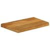 vidaXL Dessus de table &agrave; bord vivant 60x40x3,8 cm bois massif manguier