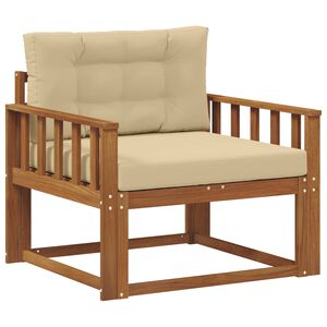 vidaXL Sofa de milieu ext&eacute;rieur Naturel