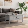 vidaXL Table basse BODO gris 100x55x46 cm bois de pin massif