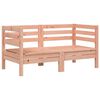 vidaXL Canap&eacute;s d'angle de jardin 2 pcs bois massif douglas