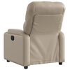 vidaXL Fauteuil inclinable Cappuccino Similicuir