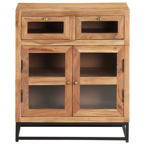 vidaXL Buffet 60x35x70 cm Bois d'acacia massif