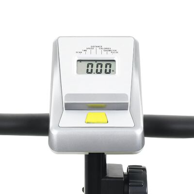 vidaXL Vélo magnétique d'appartement avec mesure du pouls