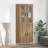 vidaXL Haut Armoire Ch&ecirc;ne artisanal 69,5 x 34 x 180 cm