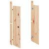 vidaXL Portes de cuisine d'ext&eacute;rieur 50x9x82 cm bois de pin massif
