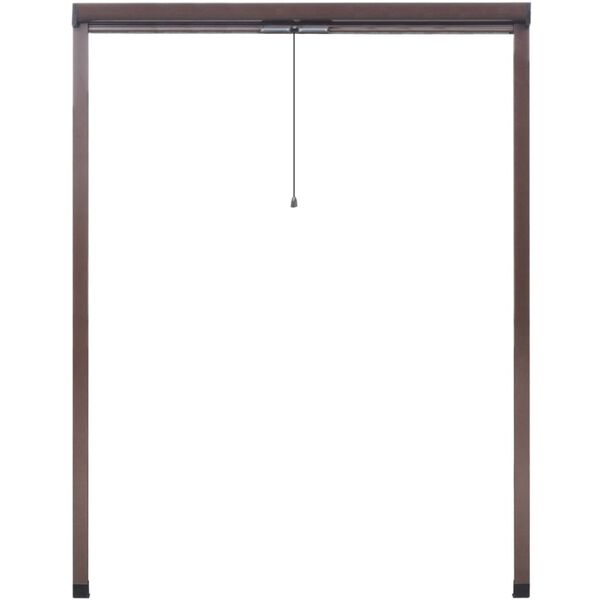 Moutisquaire marron pour fen&ecirc;tres d&eacute;roulable vers le bas