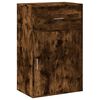 vidaXL Armoire de rangement ch&ecirc;ne fum&eacute; 56,5x39x90 cm bois d'ing&eacute;nierie