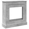 VidaXL Cadre de cheminée gris béton 90x30x90 cm bois d'ingénierie