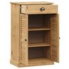 vidaXL Armoire &agrave; chaussures VIGO 60x35x96 cm bois massif de pin