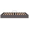 vidaXL Lit de Rangement avec matelas Gris 140 x 190 cm Faux cuir