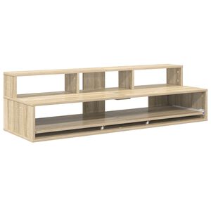 vidaXL Bureau de studio Ch&ecirc;ne Sonoma 152 x 42,5 x 36 cm