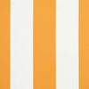 vidaXL Auvent R&eacute;tractable Jaune et blanc 300 x 250 cm