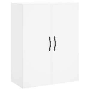 vidaXL Armoire murale blanc 69,5x34x90 cm bois d'ing&eacute;nierie