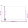 vidaXL Auvent lat&eacute;ral r&eacute;tractable de patio 180x300 cm Marron