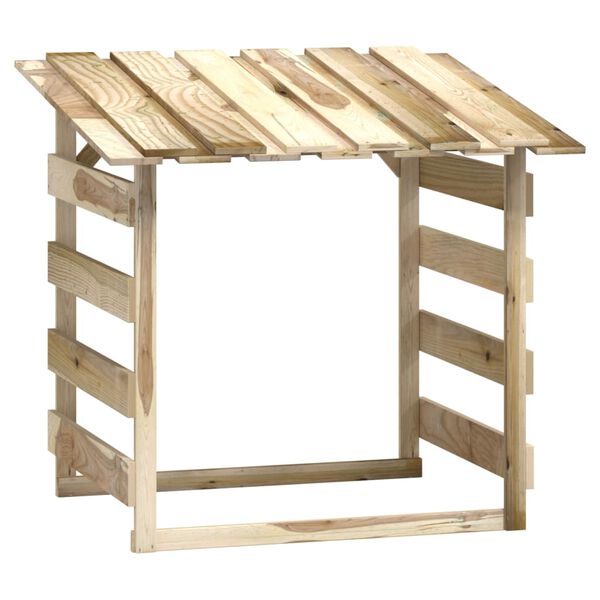 vidaXL Pergolas avec toits 3 pcs 100x90x100 cm Bois de pin imprégné