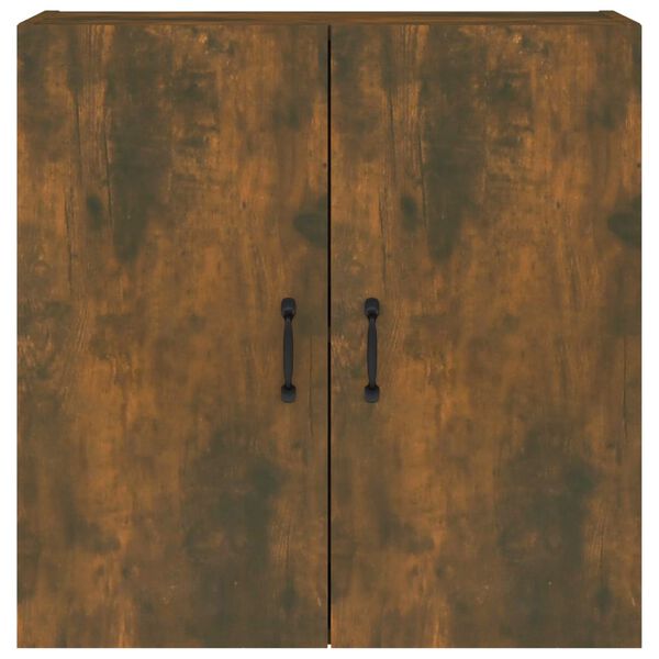 vidaXL Armoire murale Chêne fumé 60x31x60 cm Bois d'ingénierie
