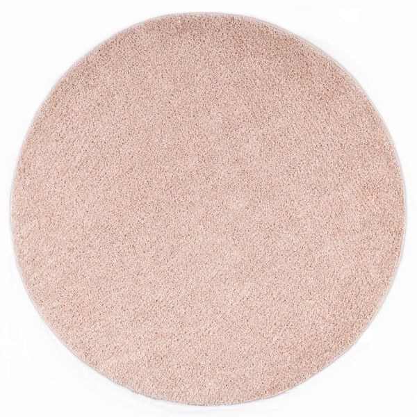 vidaXL Tapis Shaggy 160 cm vieux rose
