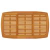 vidaXL Table de jardin 160x90x75 cm Bois d'acacia solide