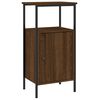 vidaXL Table de chevet ch&ecirc;ne marron 41x31x80 cm bois d'ing&eacute;nierie