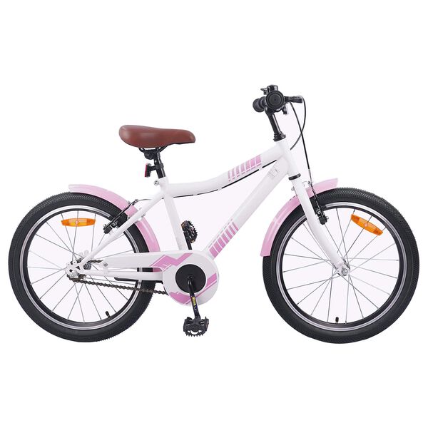 vidaXL V&eacute;lo pour Enfants 18 Pouces pour les 5-7 ans Rose clair