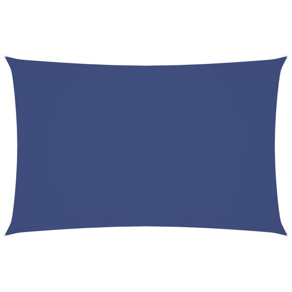vidaXL Voile de parasol tissu oxford rectangulaire 4x7 m bleu