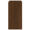vidaXL Meuble TV mural chêne marron 40,5x30x60 cm bois d'ingénierie
