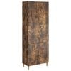 vidaXL Ensemble de Meubles 2 pc Ch&ecirc;ne fum&eacute; Bois d'ing&eacute;nierie