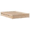 vidaXL Cadre de lit sans matelas 120x200 cm bois de pin massif